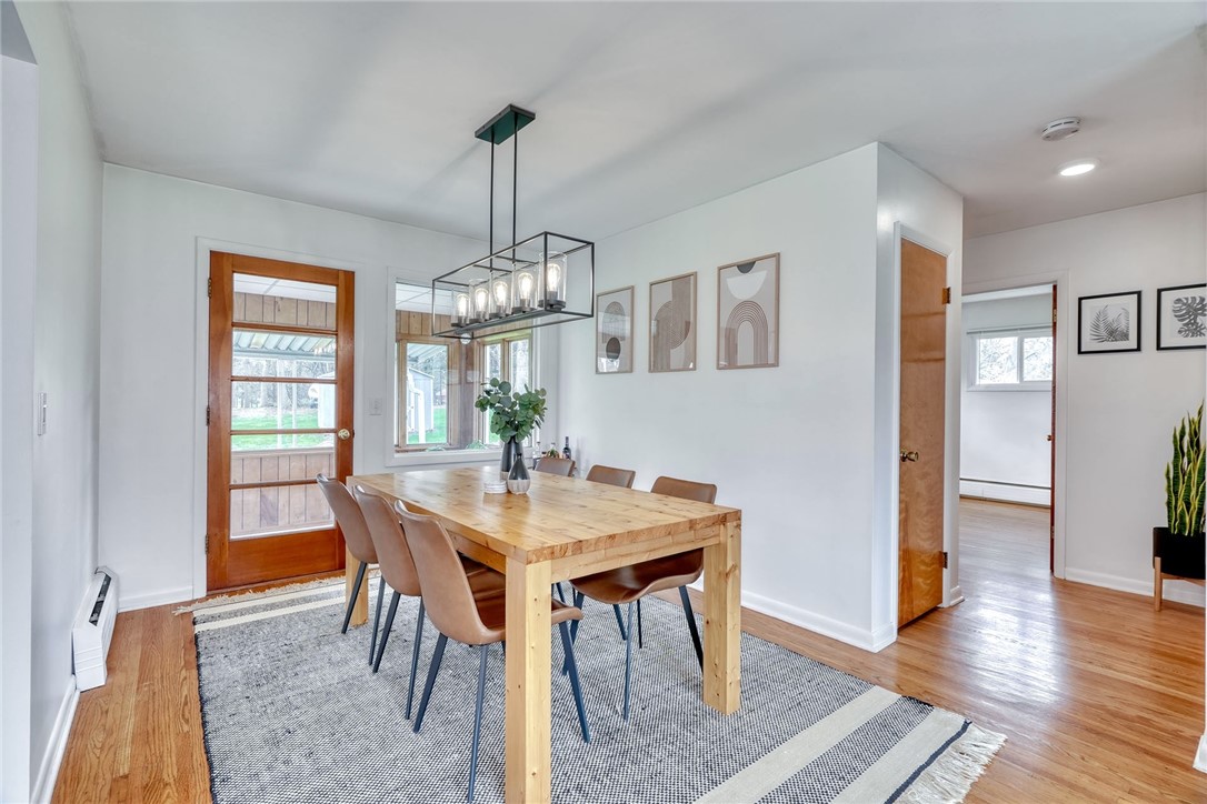 757 Klem Road Webster, NY 14580 - Photo 7 of 45 Formal Dining Room with hardwood flooring and new