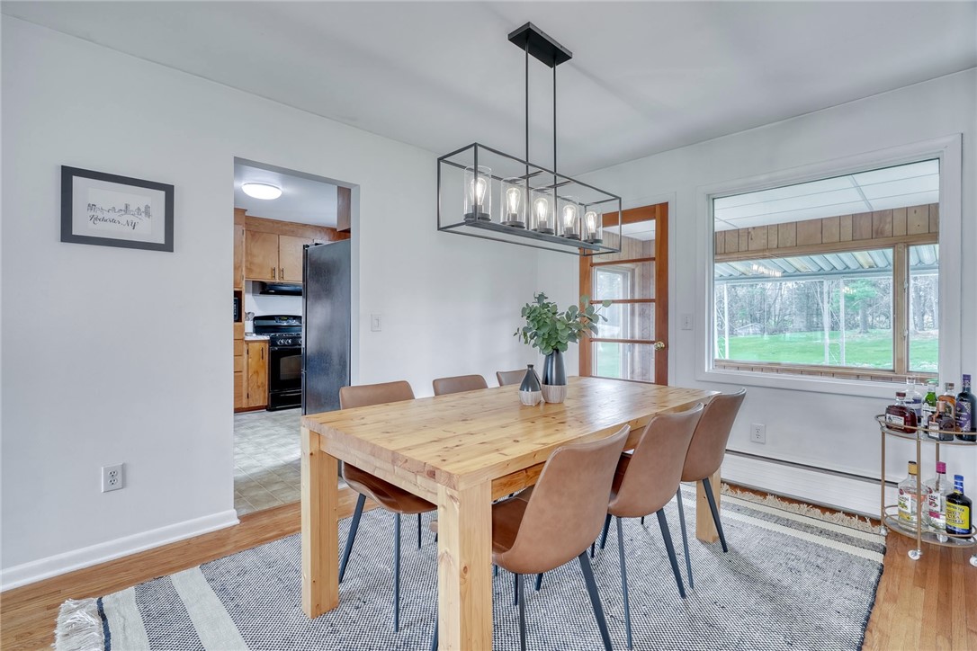757 Klem Road Webster, NY 14580 - Photo 8 of 45 Formal Dining Room with hardwood flooring and new