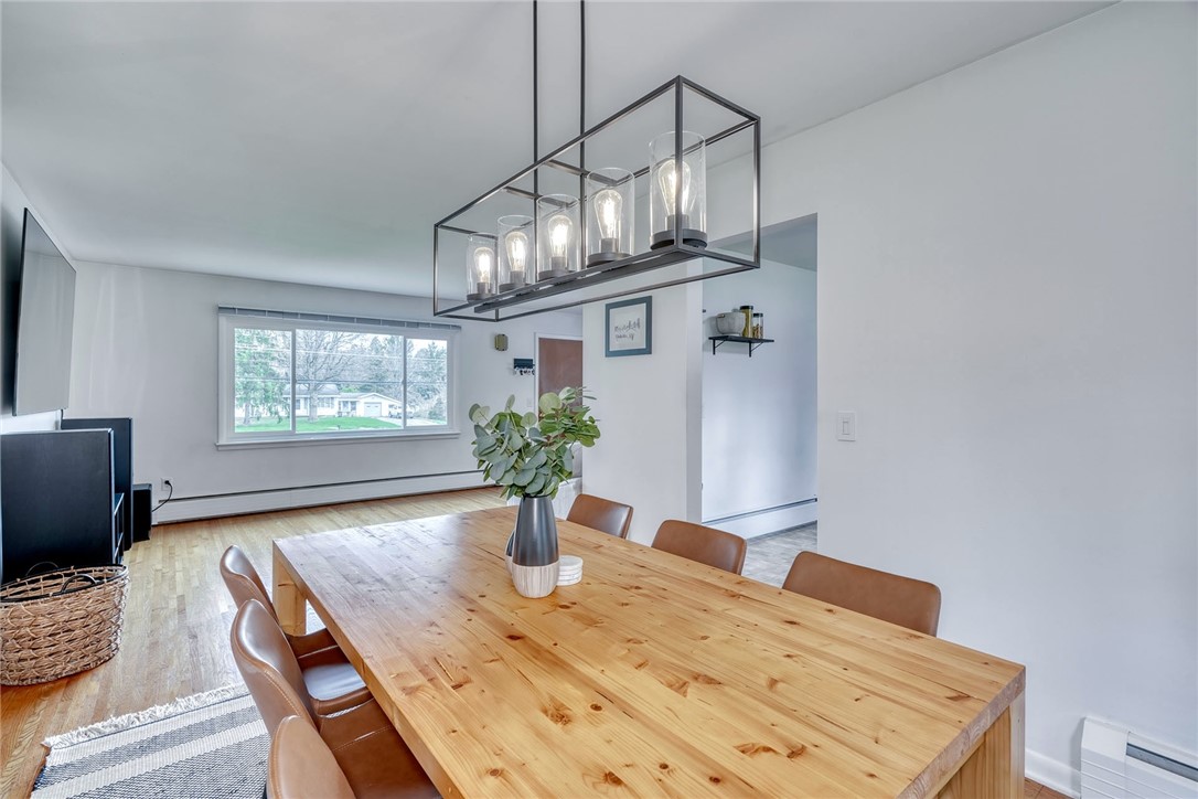 757 Klem Road Webster, NY 14580 - Photo 9 of 45 Formal Dining Room with hardwood flooring and new