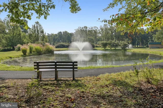 a view of a lake with outdoor space