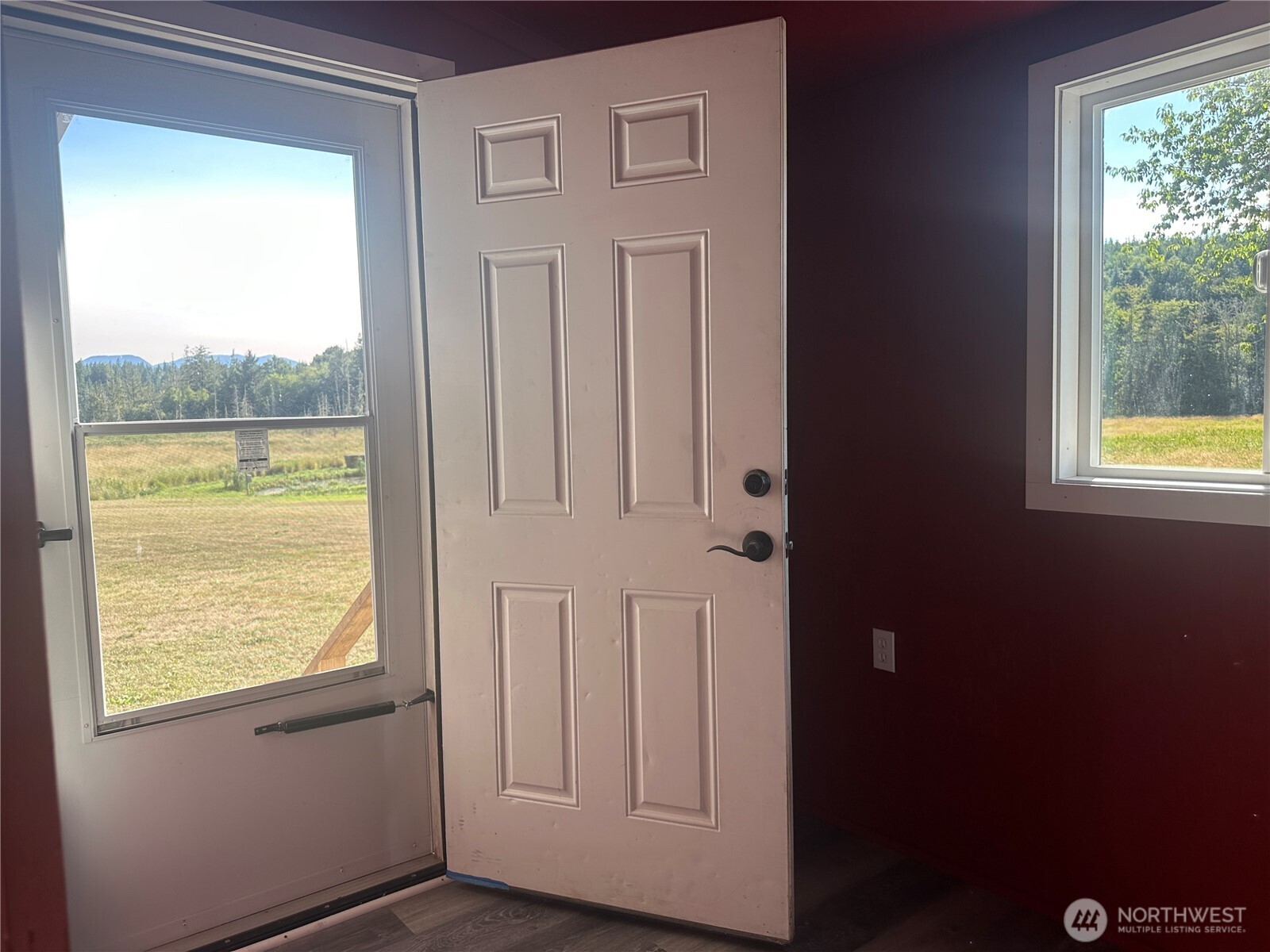 720 Leland Valley Road East Quilcene, WA 98376 - Photo 28 of 37 a view of an entryway with a window