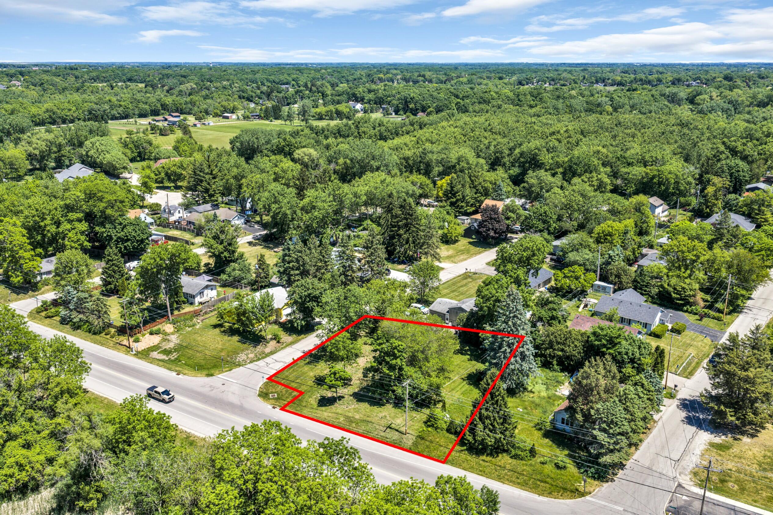 18-20 Antioch Road Trevor, WI 53179 - Photo 6 of 17 Aerial