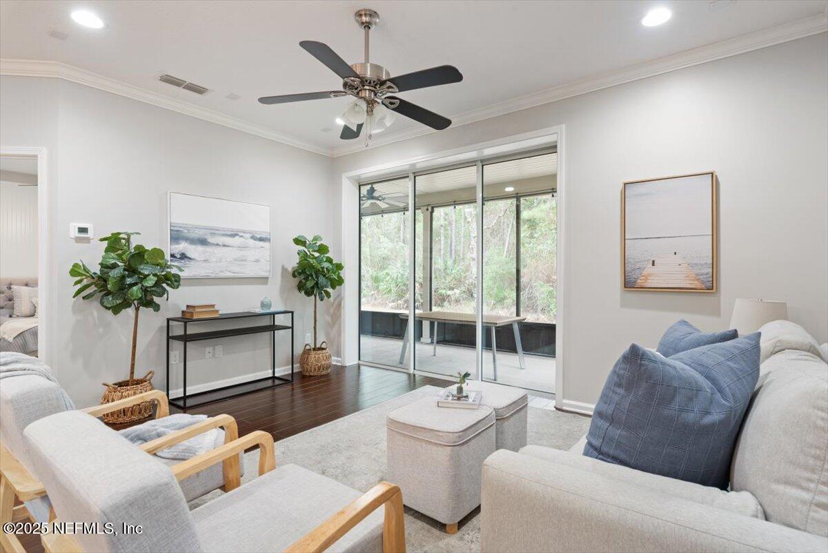 47 Myrtle Park Point Ponte Vedra, FL 32081 - Photo 17 of 58 Living room overlooking the preserve