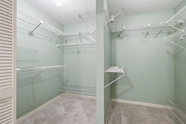 a view of walk in closet