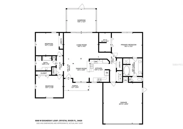 a picture of floor plan