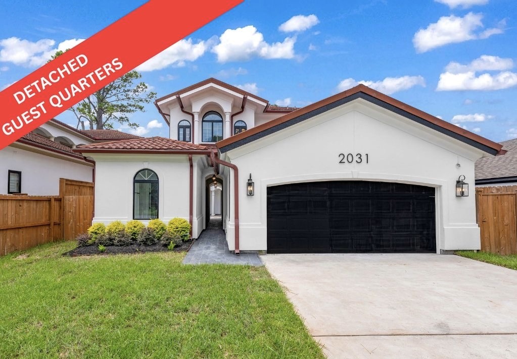 Welcome to this gorgeous Mediterranean home in Spring Branch Estates!