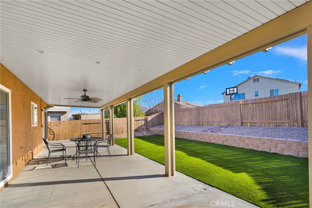 11979 Luna Road Victorville, CA 92392 - Photo 49 of 49 a view of a patio with a backyard