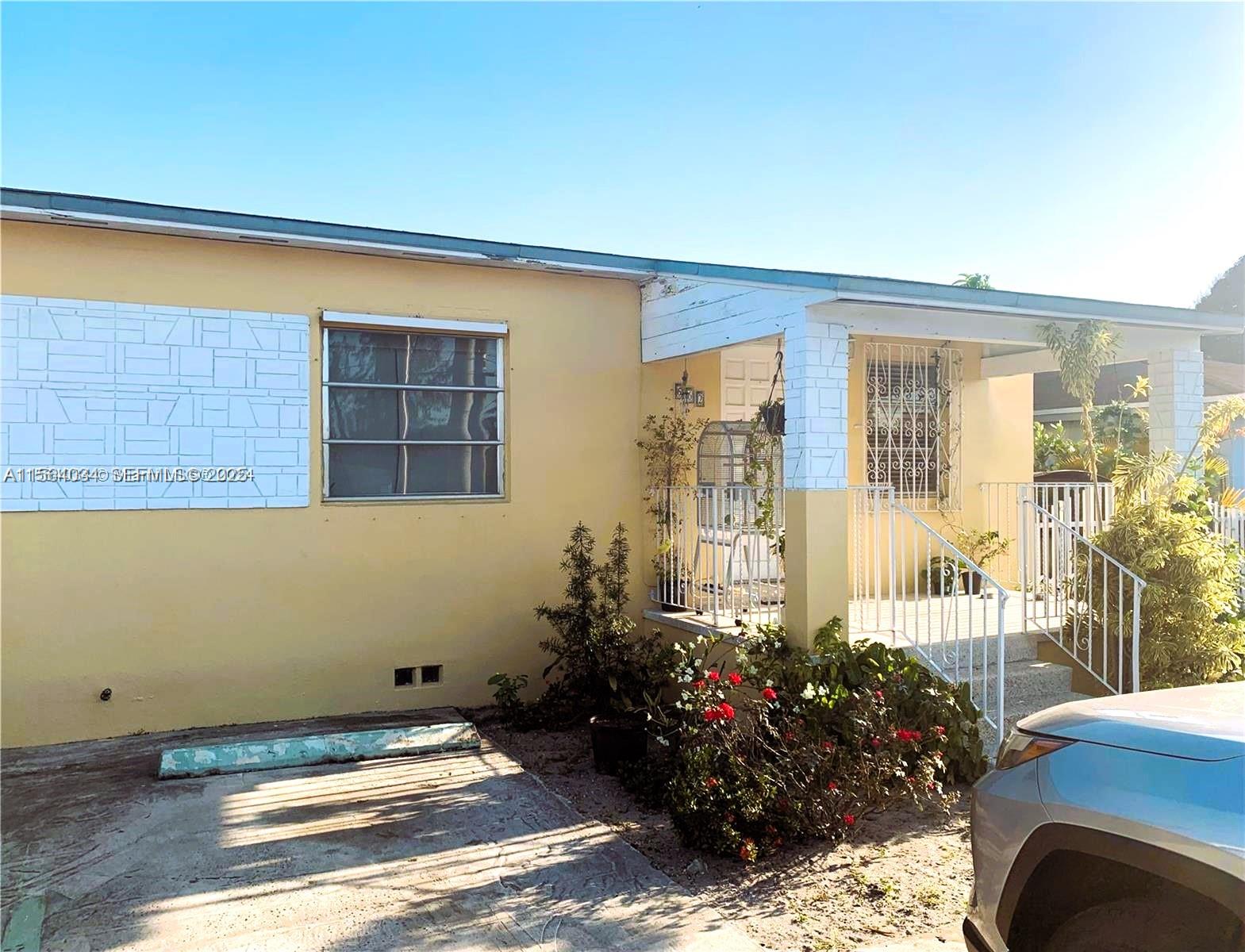662 East 21st Street Hialeah, FL 33013 - Photo 2 of 21 a view of backyard with garden