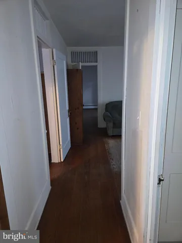 a view of closet area