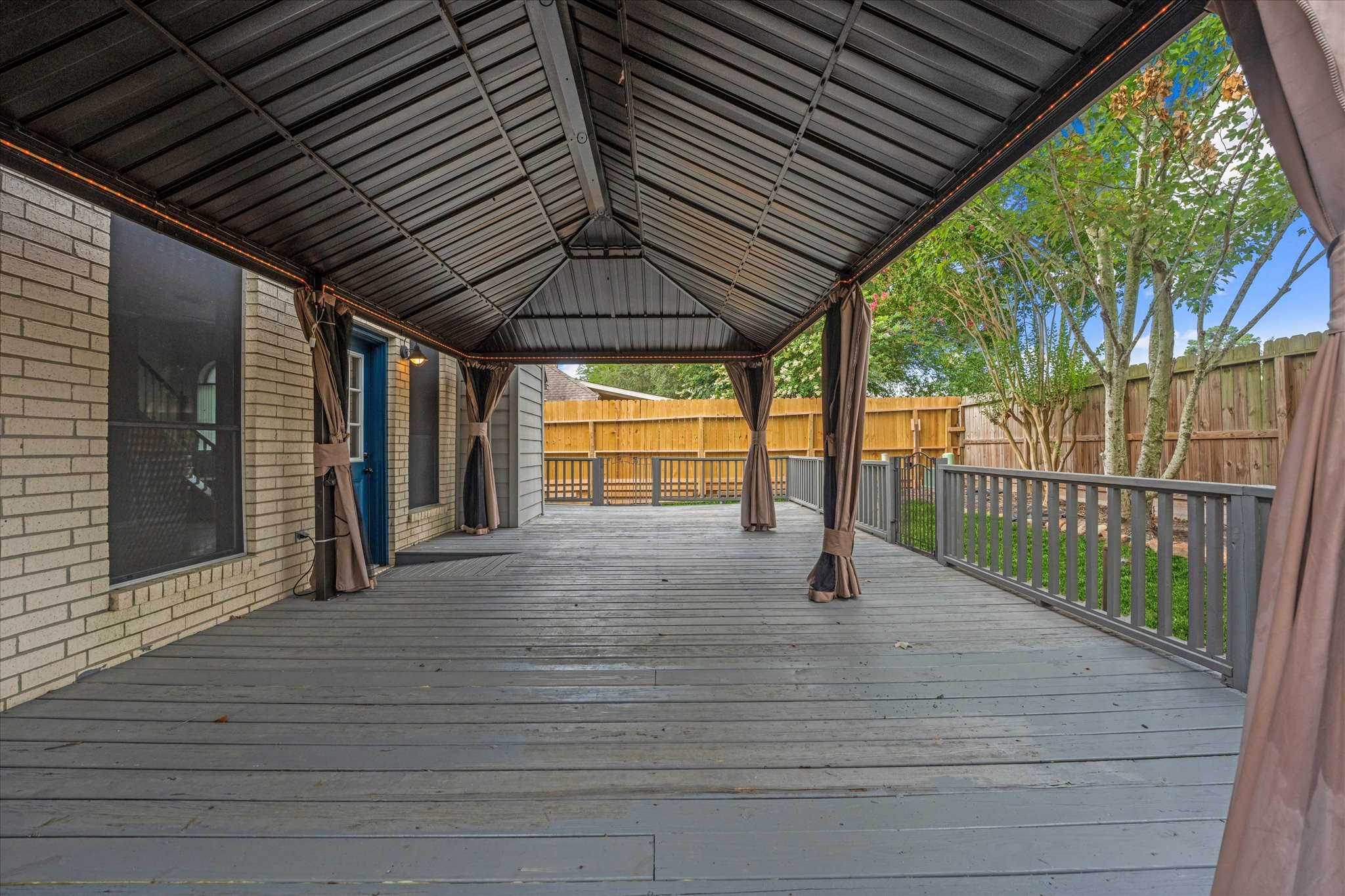 29823 Spring Terrace Drive Spring, TX 77386 - Photo 44 of 50 Beautiful backyard with large deck space