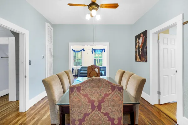 a kitchen with stainless steel appliances granite countertop a stove and a refrigerator