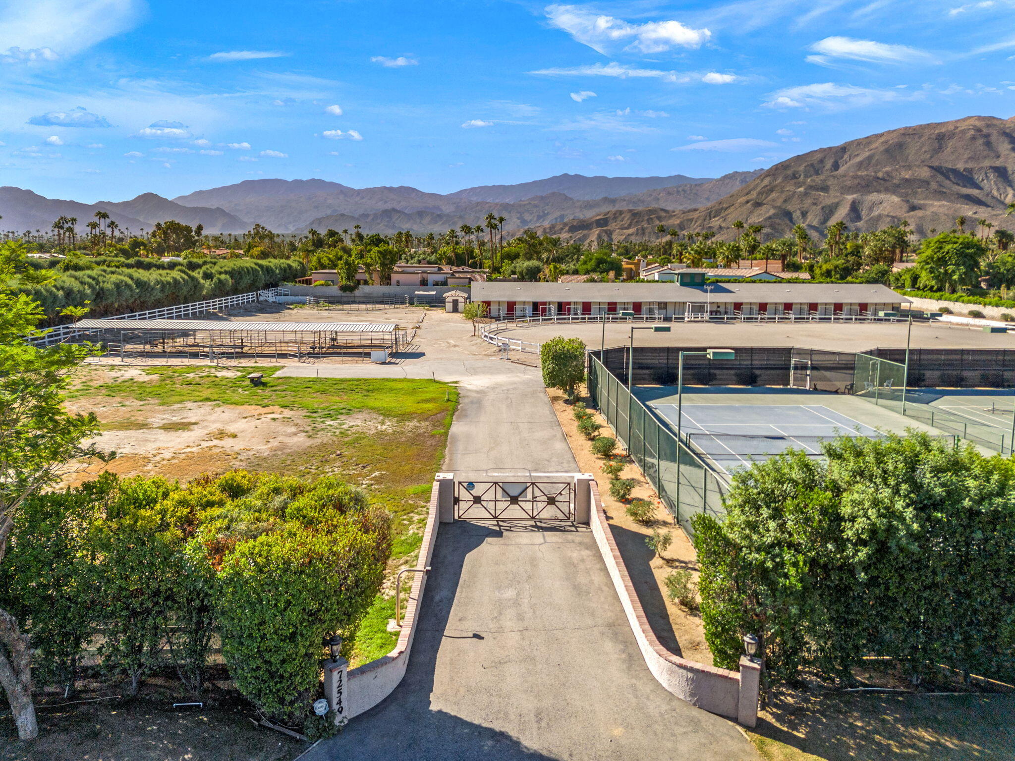 72549 Clancy Lane Rancho Mirage, CA 92270 - Photo 4 of 19 a view of a lake with a mountain