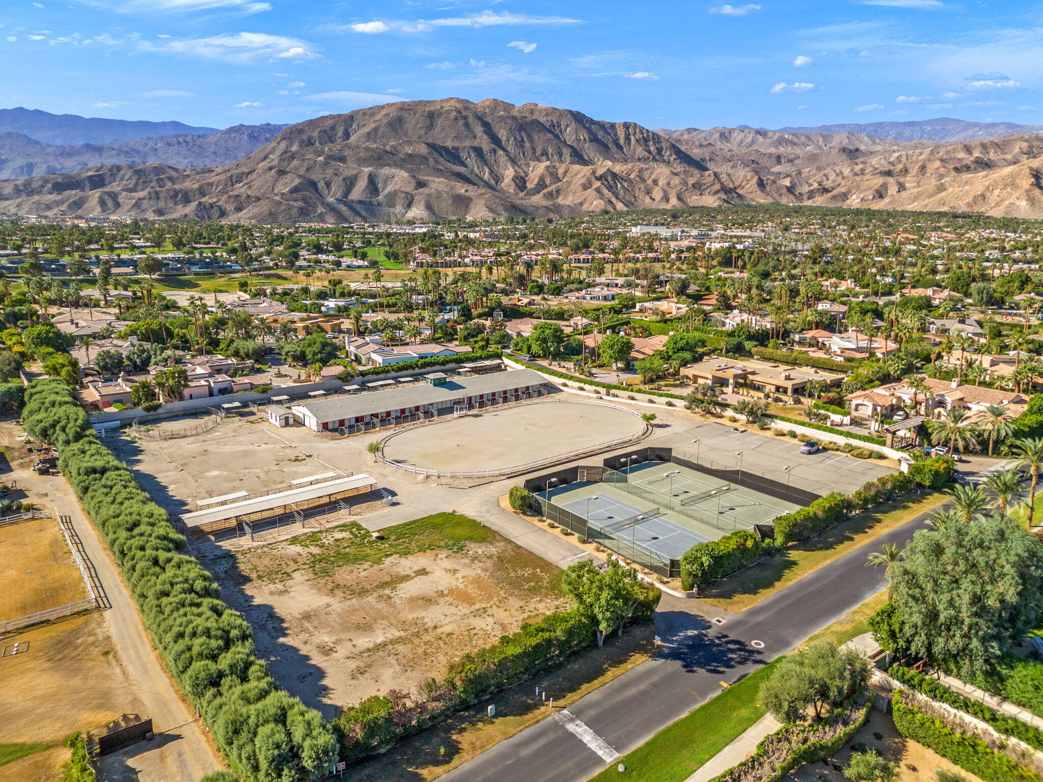 72549 Clancy Lane Rancho Mirage, CA 92270 - Photo 7 of 19 an aerial view of residential houses with outdoor space