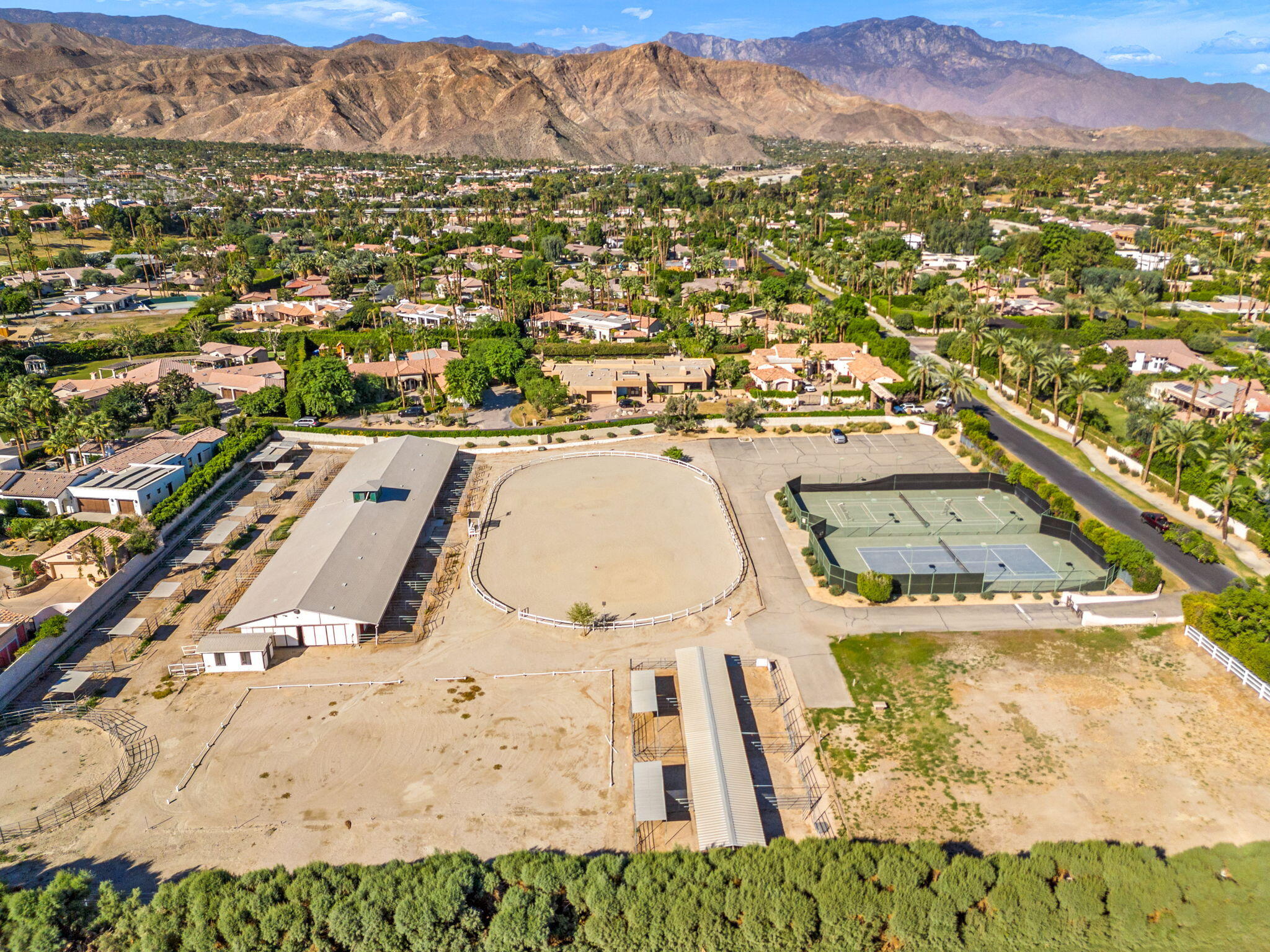 72549 Clancy Lane Rancho Mirage, CA 92270 - Photo 8 of 19 an aerial view of residential houses with outdoor space