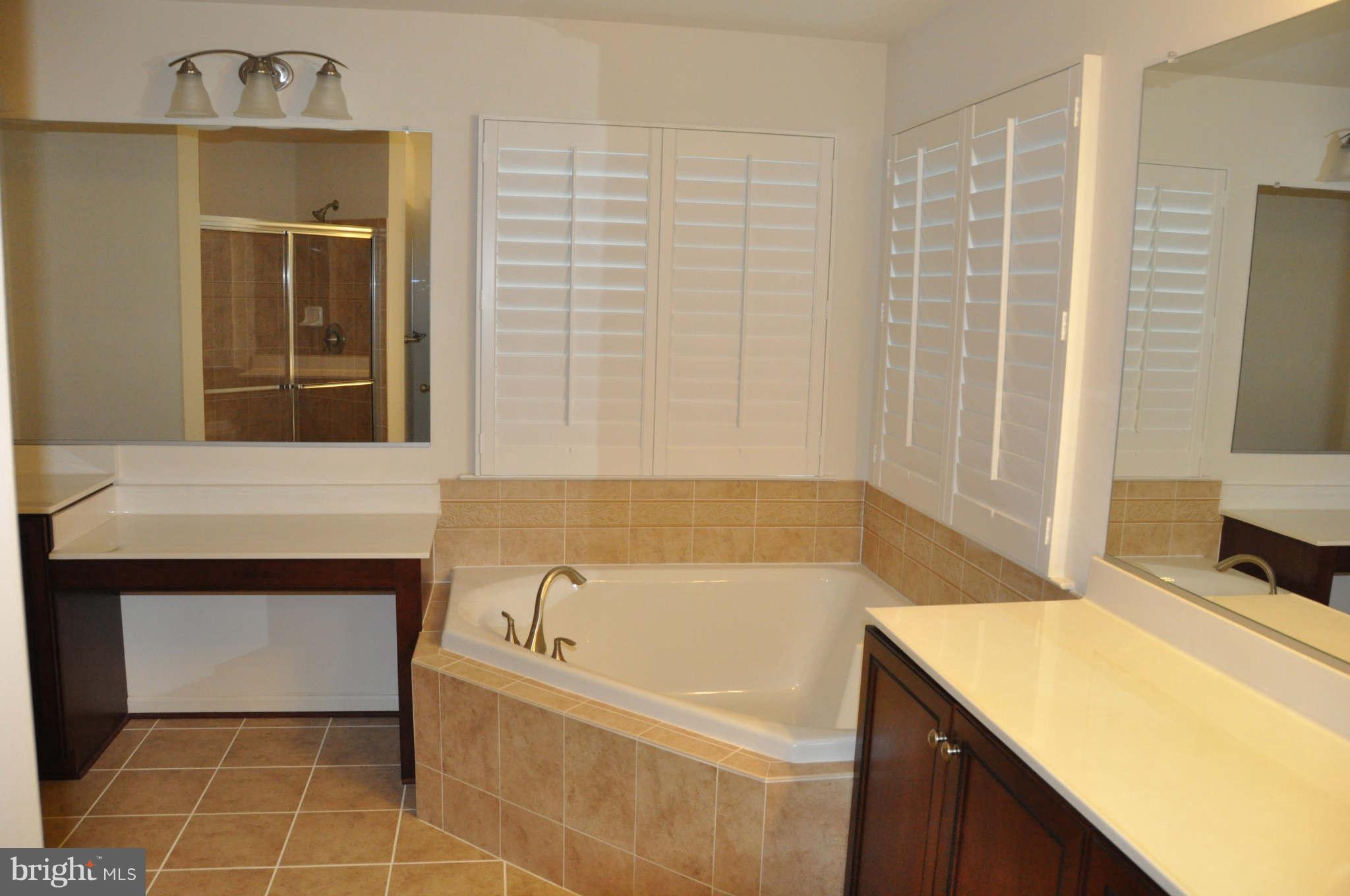 6627 Pebble Brooke Road Baltimore, MD 21209 - Photo 6 of 12 a bathroom with a bathtub sink and vanity