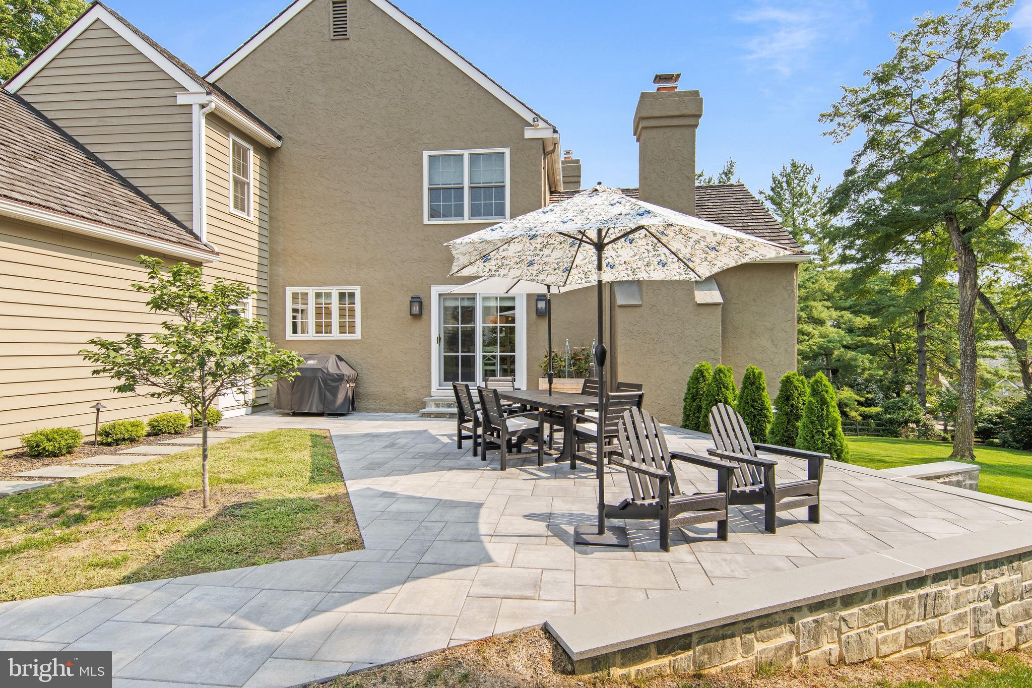 231 Ravenscliff Road Wayne, PA 19087 - Photo 33 of 71 Newly installed Patio off Kitchen
