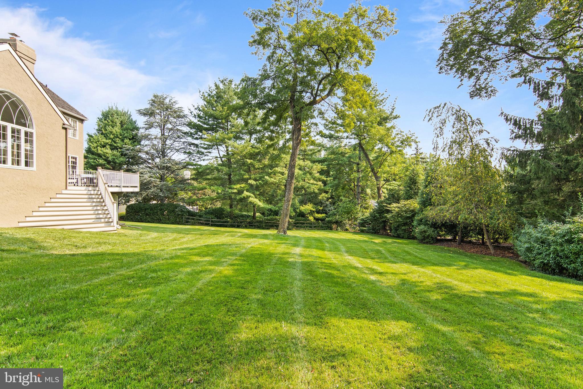 231 Ravenscliff Road Wayne, PA 19087 - Photo 66 of 71 Fencing and mature trees