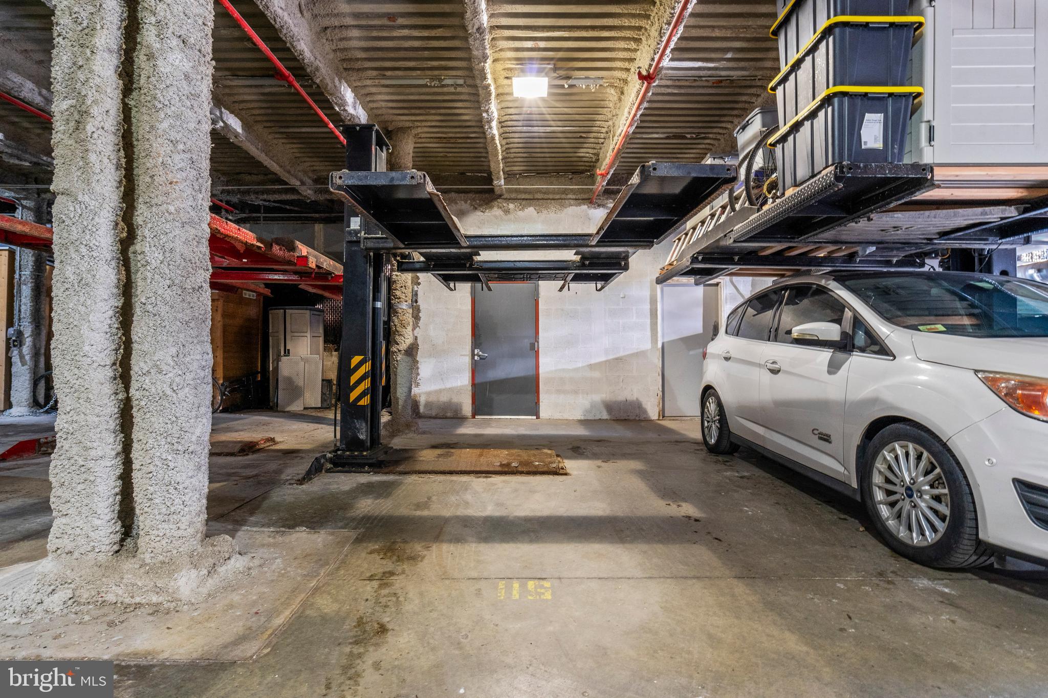 1700 Kalorama Road Northwest, Unit PH502 Washington, DC 20009 - Photo 47 of 50 a view of a car parking garage