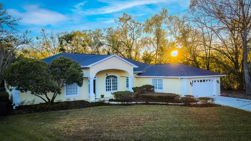 814 Brantenburg Way Lutz, FL 33548 - Photo 2 of 34 a front view of a house with garden