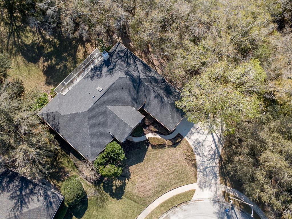 814 Brantenburg Way Lutz, FL 33548 - Photo 4 of 34 an aerial view of residential house with outdoor space