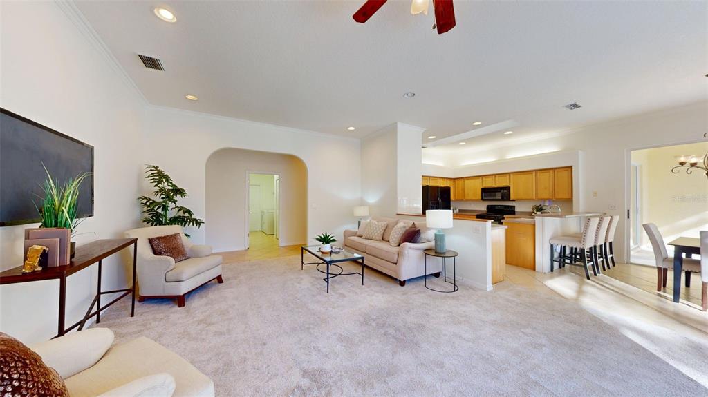 814 Brantenburg Way Lutz, FL 33548 - Photo 6 of 34 a living room with furniture toys and a flat screen tv