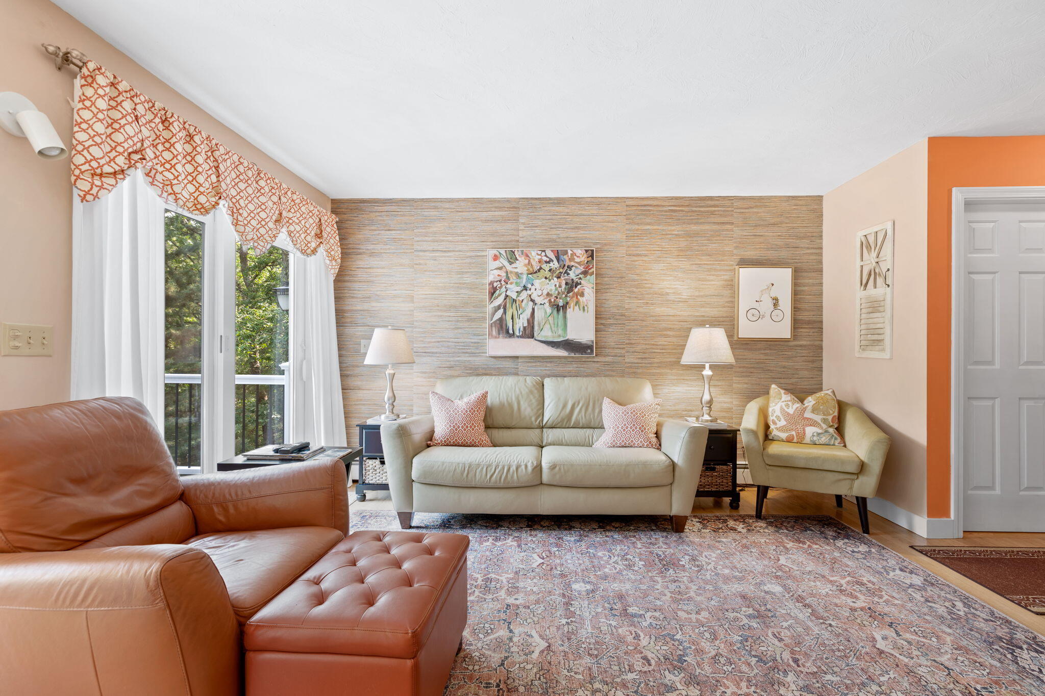 363 Blacksmith Shop Road East Falmouth, MA 02536 - Photo 14 of 40 a living room with furniture and a large window