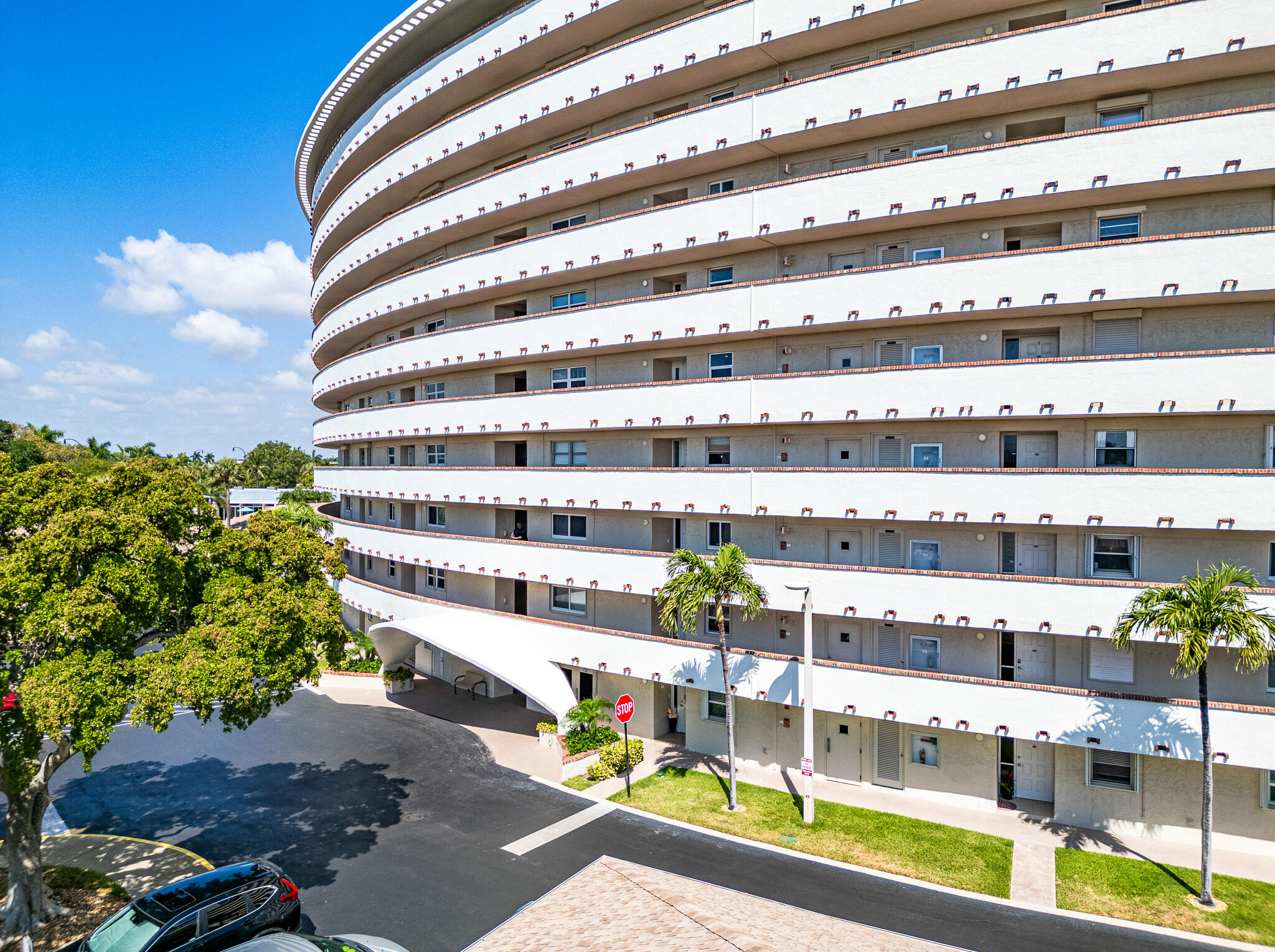 1523 East Hillsboro Boulevard, Unit 531 Deerfield Beach, FL 33441 - Photo 2 of 71 a view of a tall buildings from a balcony