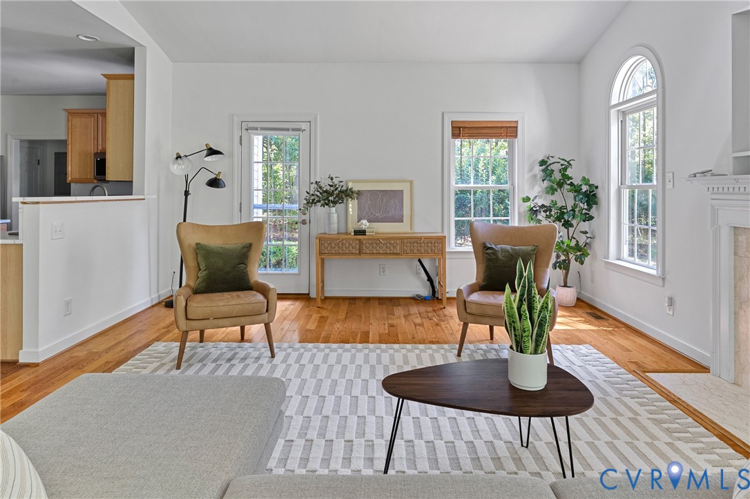 4156 Royal Ridge Court Louisa, VA 23093 - Photo 15 of 50 a living room with furniture and a wooden floor
