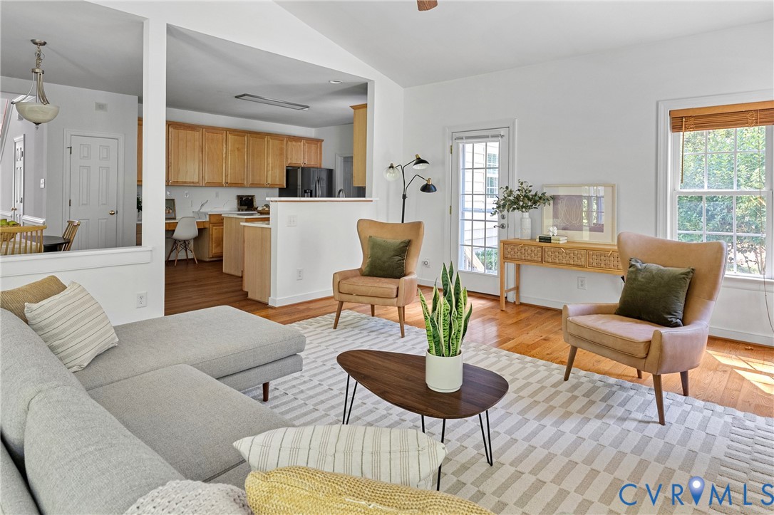 4156 Royal Ridge Court Louisa, VA 23093 - Photo 3 of 50 a living room with furniture and a wooden floor