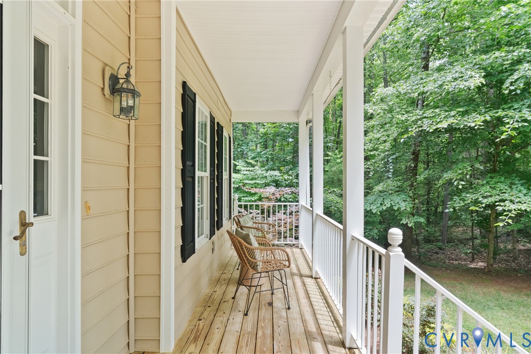 4156 Royal Ridge Court Louisa, VA 23093 - Photo 6 of 50 a view of balcony and wooden floor