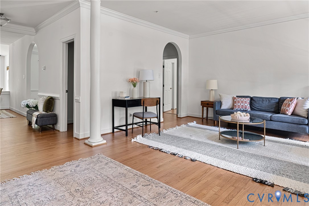 4156 Royal Ridge Court Louisa, VA 23093 - Photo 10 of 50 a living room with furniture a rug and a table