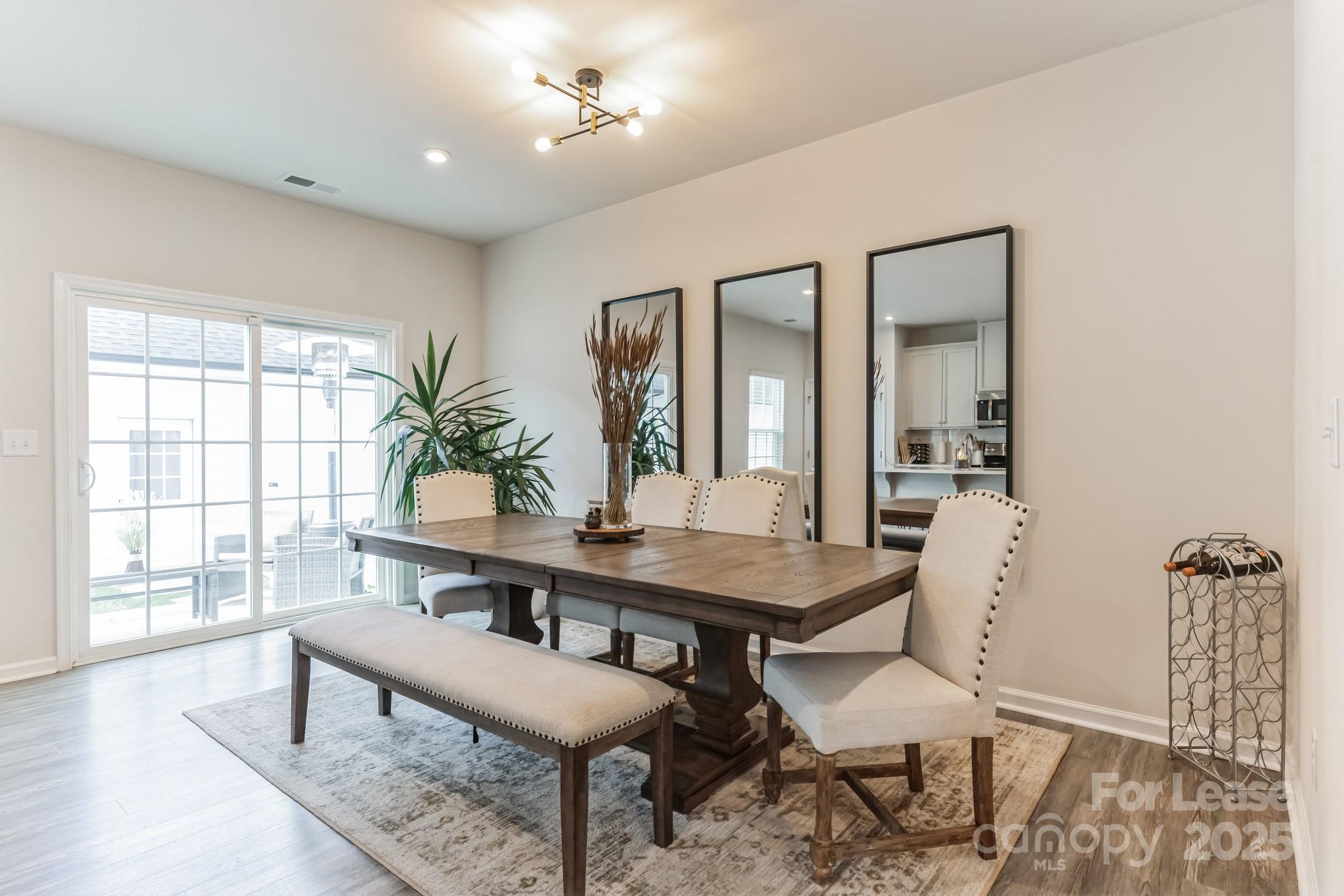 5048 Patton Dr. Gastonia, NC 28056 - Photo 11 of 37 a view of a workspace with furniture window and wooden floor