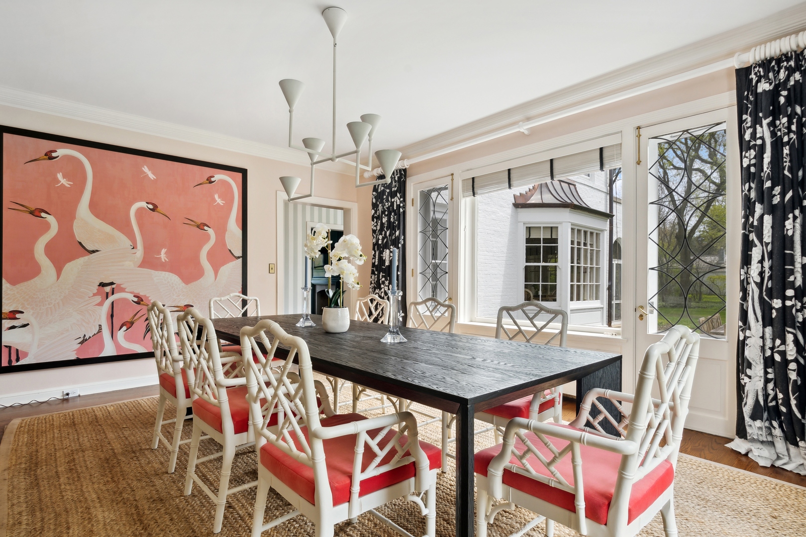 220 Dewindt Road Winnetka, IL 60093 - Photo 19 of 53 a view of a dining room with furniture and window