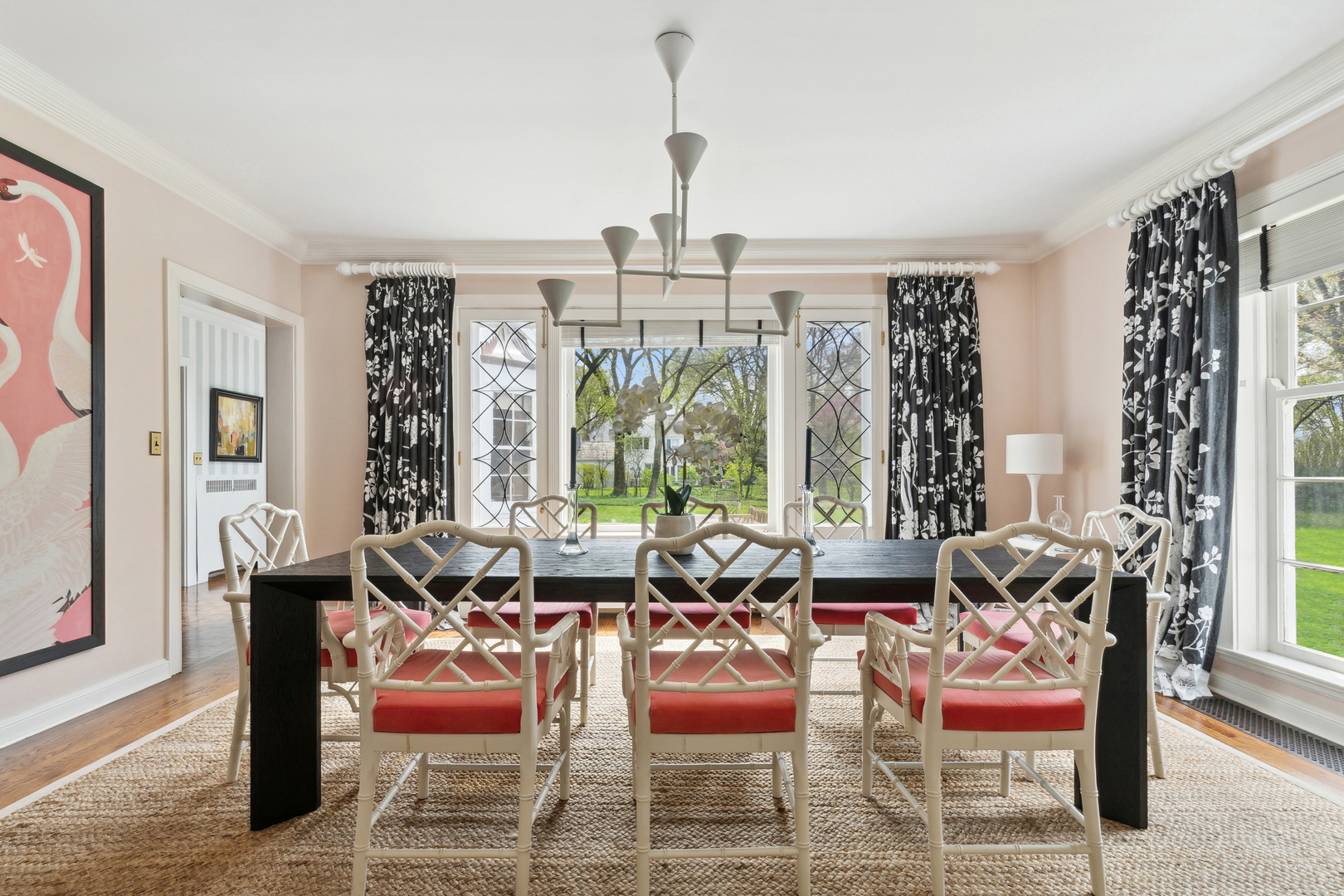 220 Dewindt Road Winnetka, IL 60093 - Photo 20 of 53 a reading room with furniture and a large window
