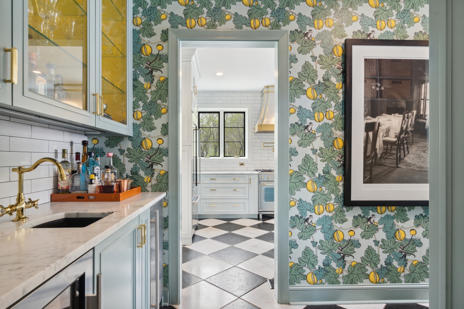 220 Dewindt Road Winnetka, IL 60093 - Photo 29 of 53 view of a bathroom with a sink and a mirror