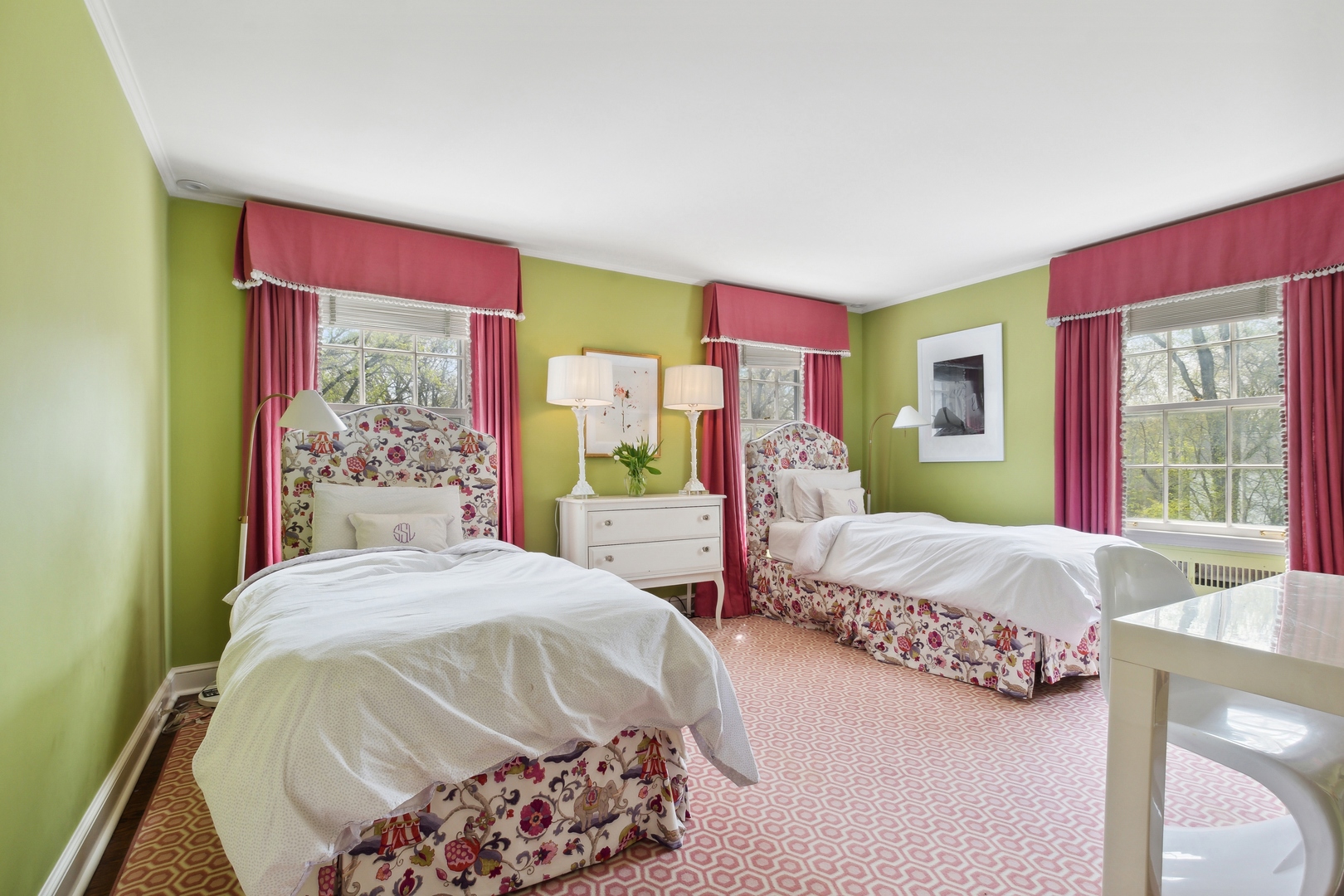 220 Dewindt Road Winnetka, IL 60093 - Photo 39 of 53 a bed sitting in a bedroom next to a window