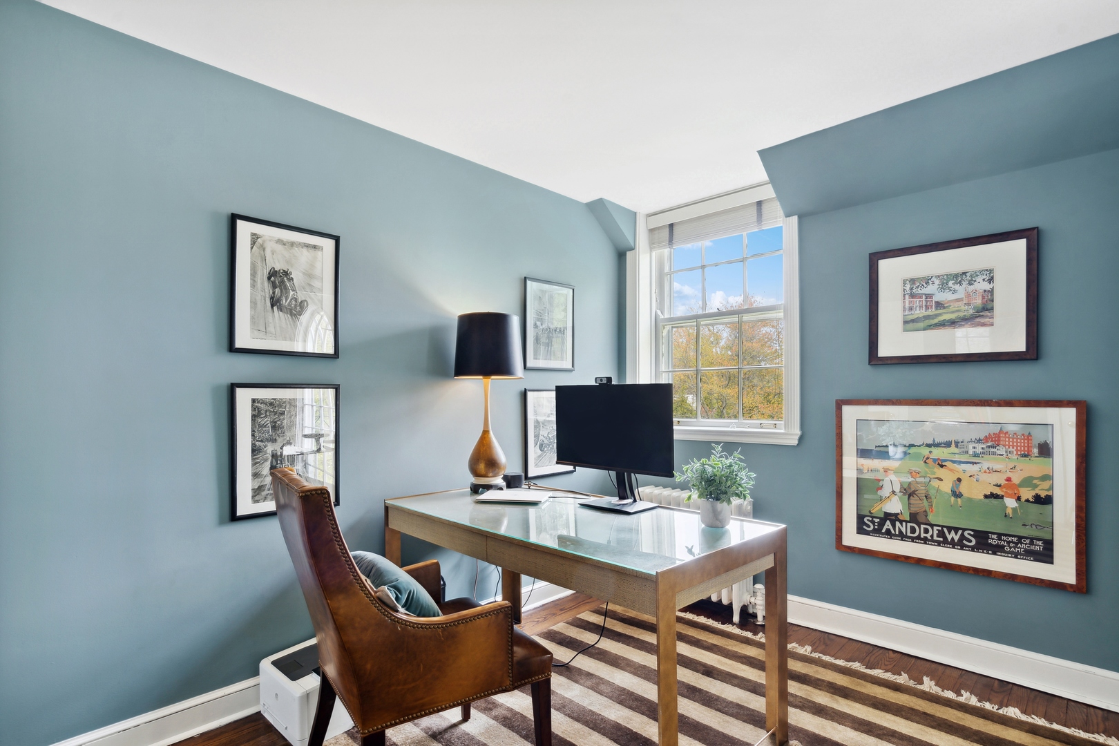 220 Dewindt Road Winnetka, IL 60093 - Photo 44 of 53 a view of a workspace with furniture and a workspace