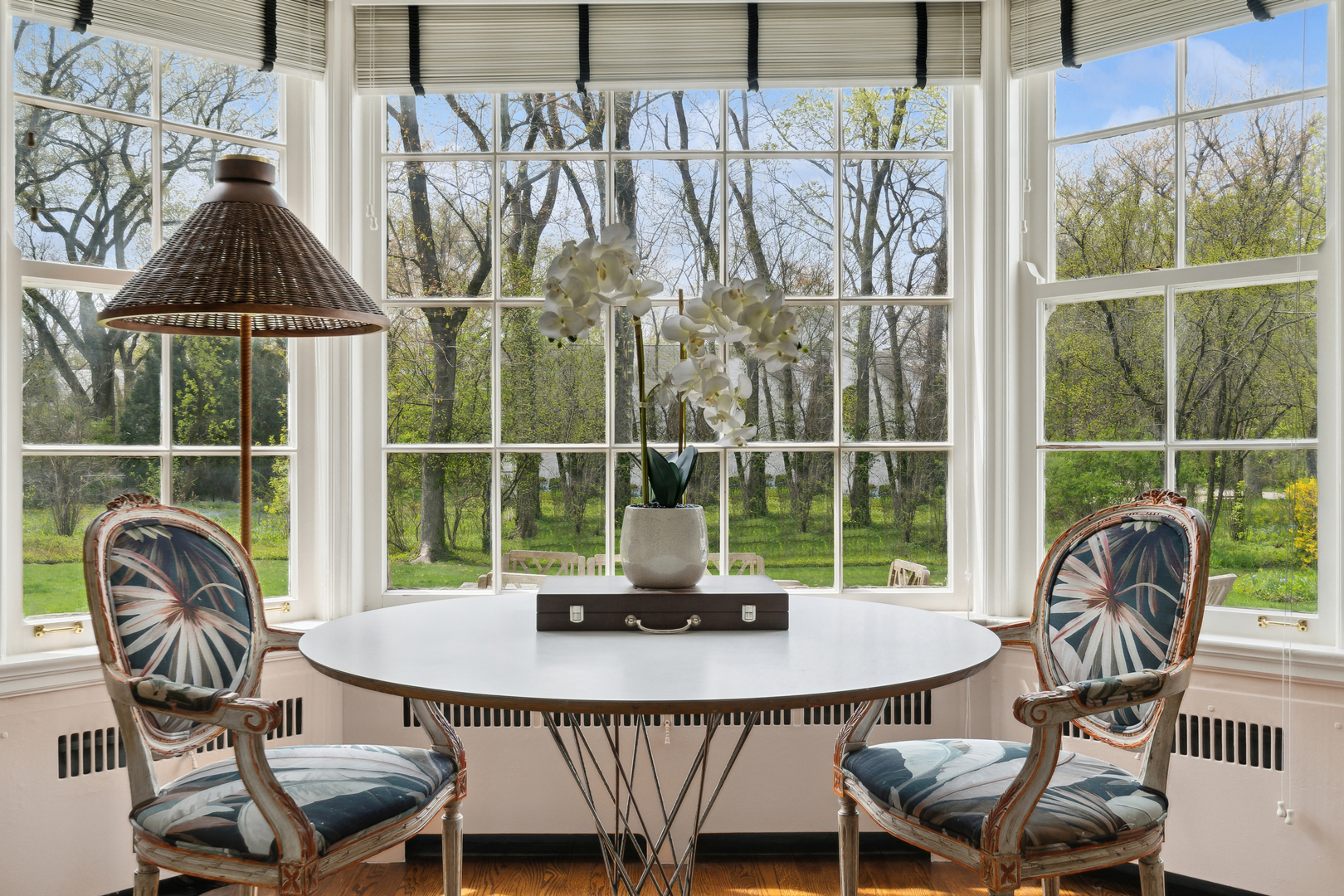 220 Dewindt Road Winnetka, IL 60093 - Photo 10 of 53 a view of a dining room with furniture window and outside view