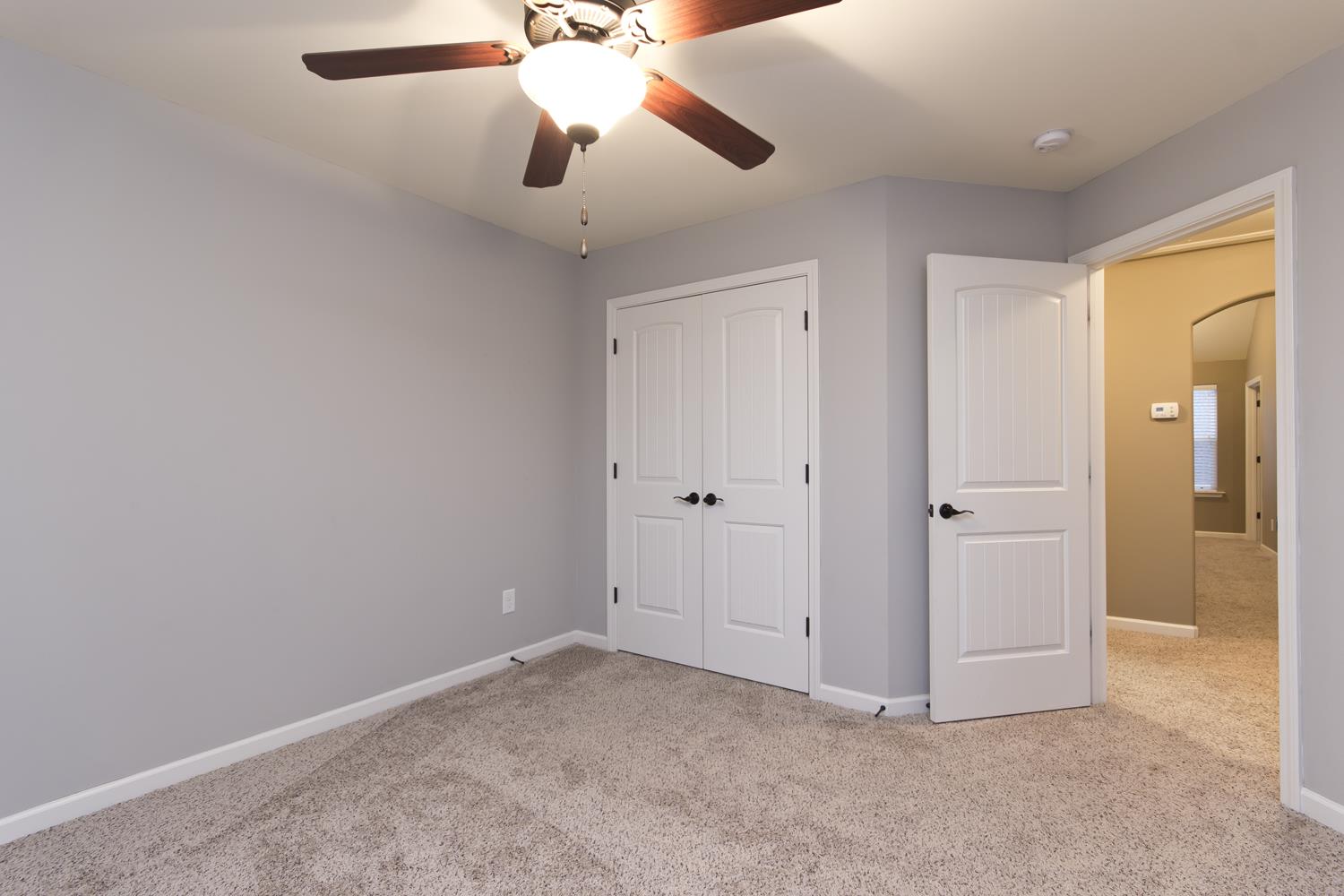 1011 Kyle Road Spring Hill, TN 37174 - Photo 27 of 30 an empty room with closet and a chandelier fan