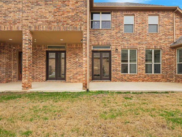 a front view of a house having yard