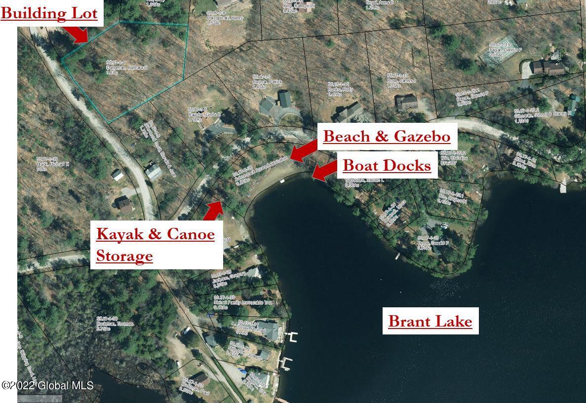 0 Gibbons Road Brant Lake, NY 12815 - Photo 16 of 16 Gibbons Map