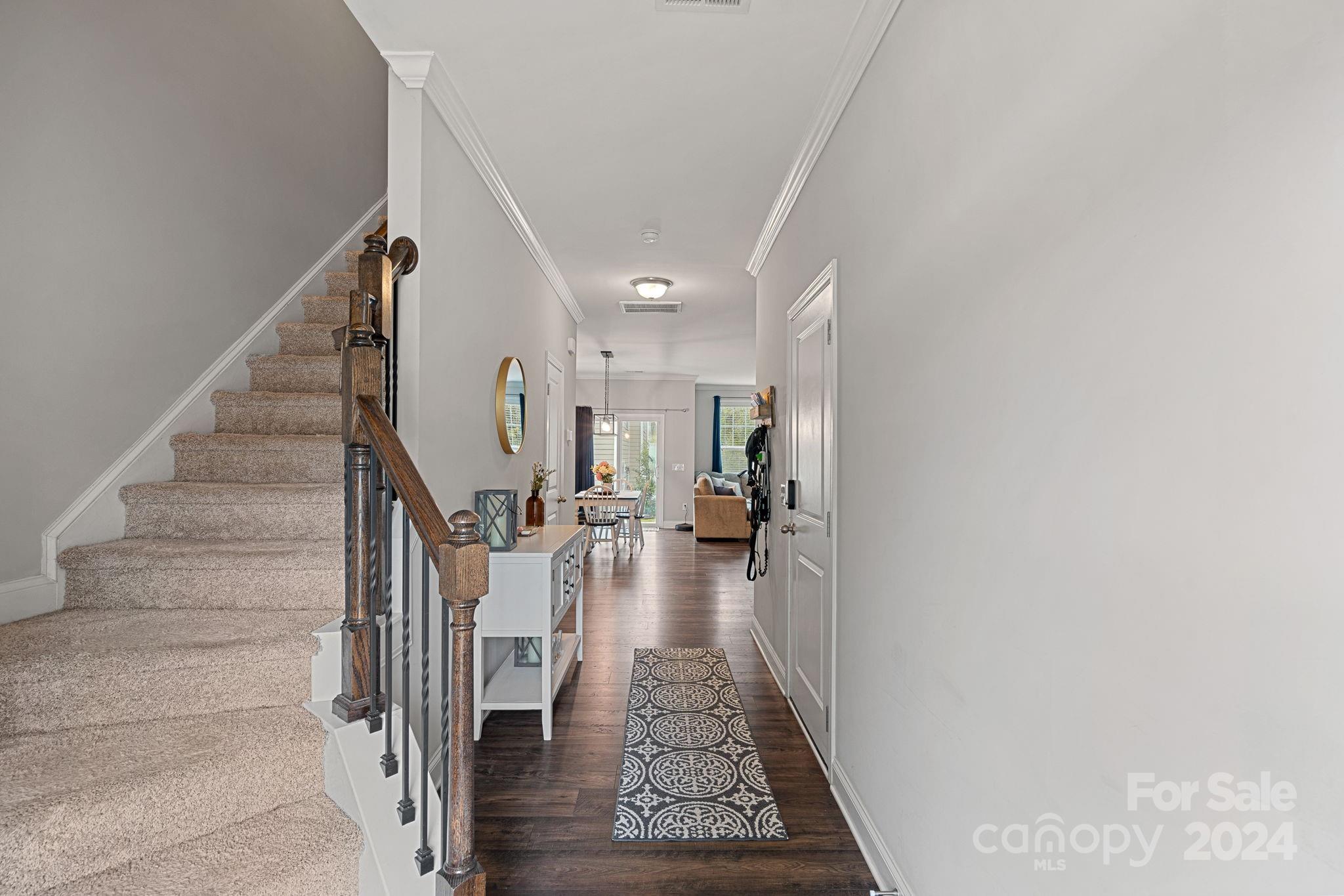 7044 Harris Bay Road Charlotte, NC 28269 - Photo 3 of 17 a view of entryway and hall