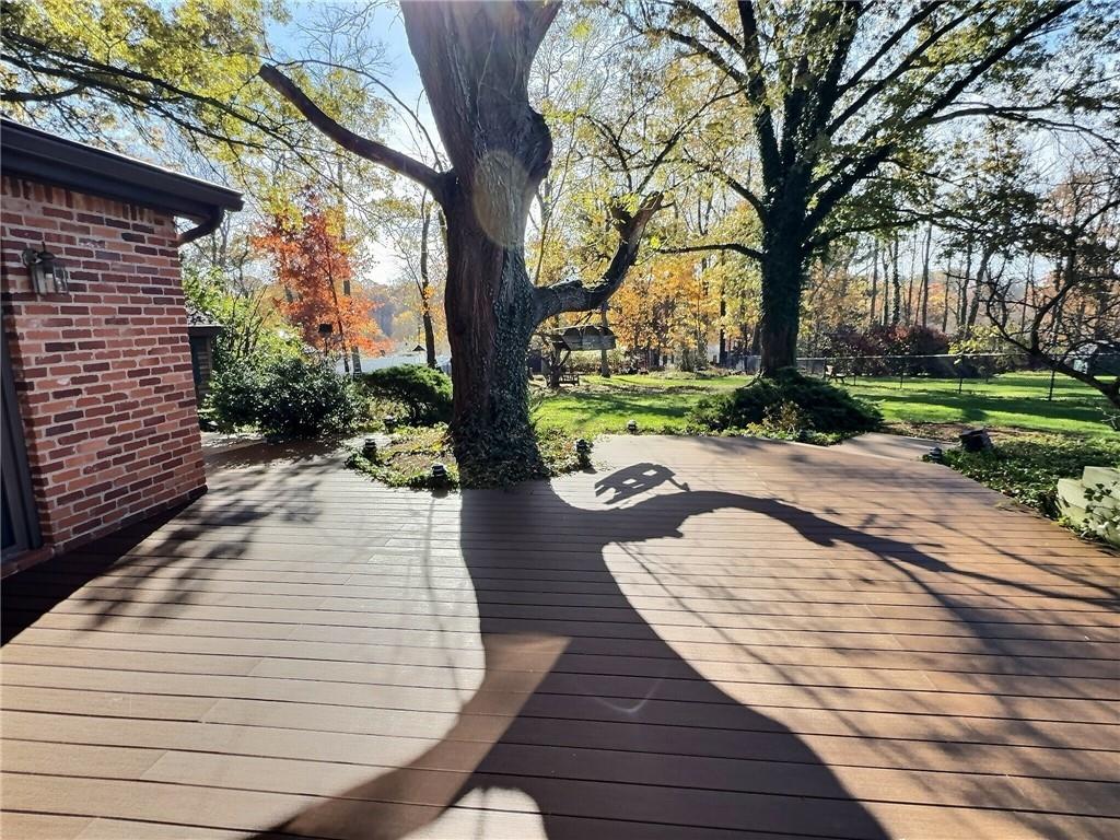 126 Rockingham Lane Canonsburg, PA 15317 - Photo 33 of 44 a view of a backyard with wooden floor