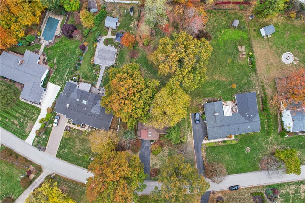 126 Rockingham Lane Canonsburg, PA 15317 - Photo 36 of 44 an aerial view of residential houses with outdoor space and street view