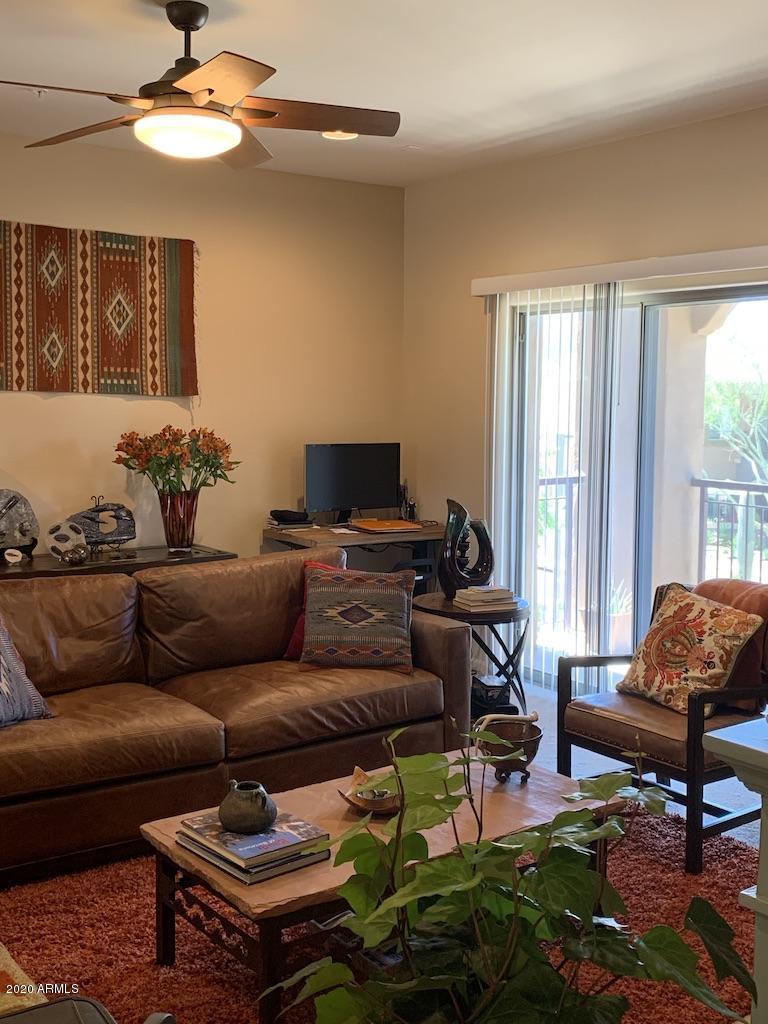 3935 East Rough Rider Road, Unit 1142 Phoenix, AZ 85050 - Photo 3 of 29 Balcony and covered patio