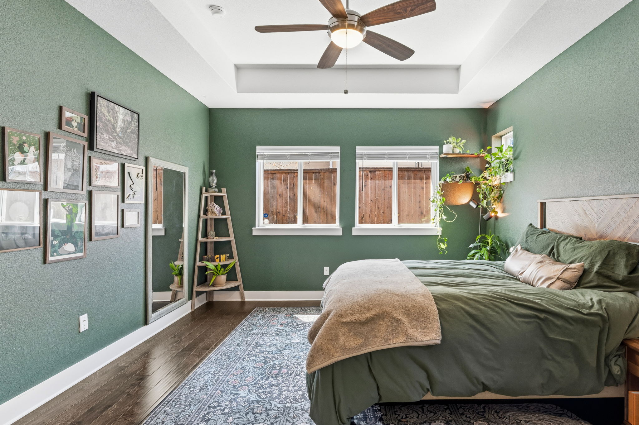 7205 Albert Road Austin, TX 78745 - Photo 19 of 37 a bedroom with a bed and window