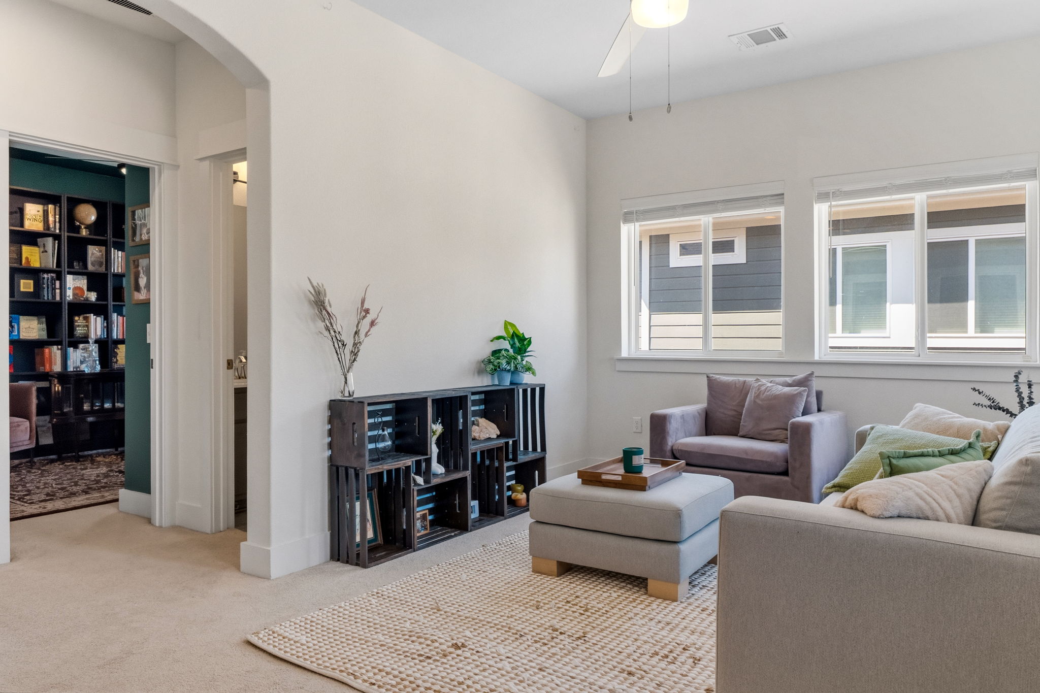 7205 Albert Road Austin, TX 78745 - Photo 28 of 37 a living room with furniture and a window