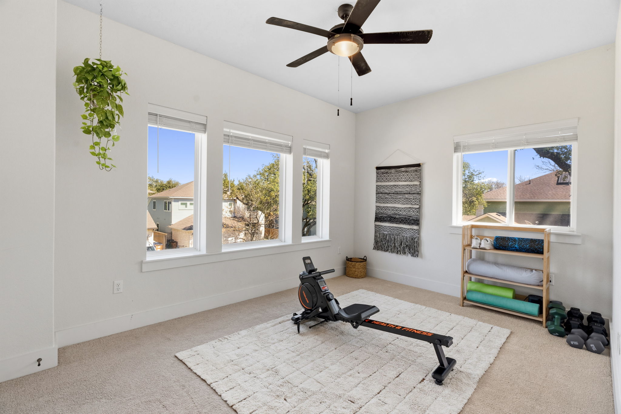 7205 Albert Road Austin, TX 78745 - Photo 31 of 37 a room with furniture and windows
