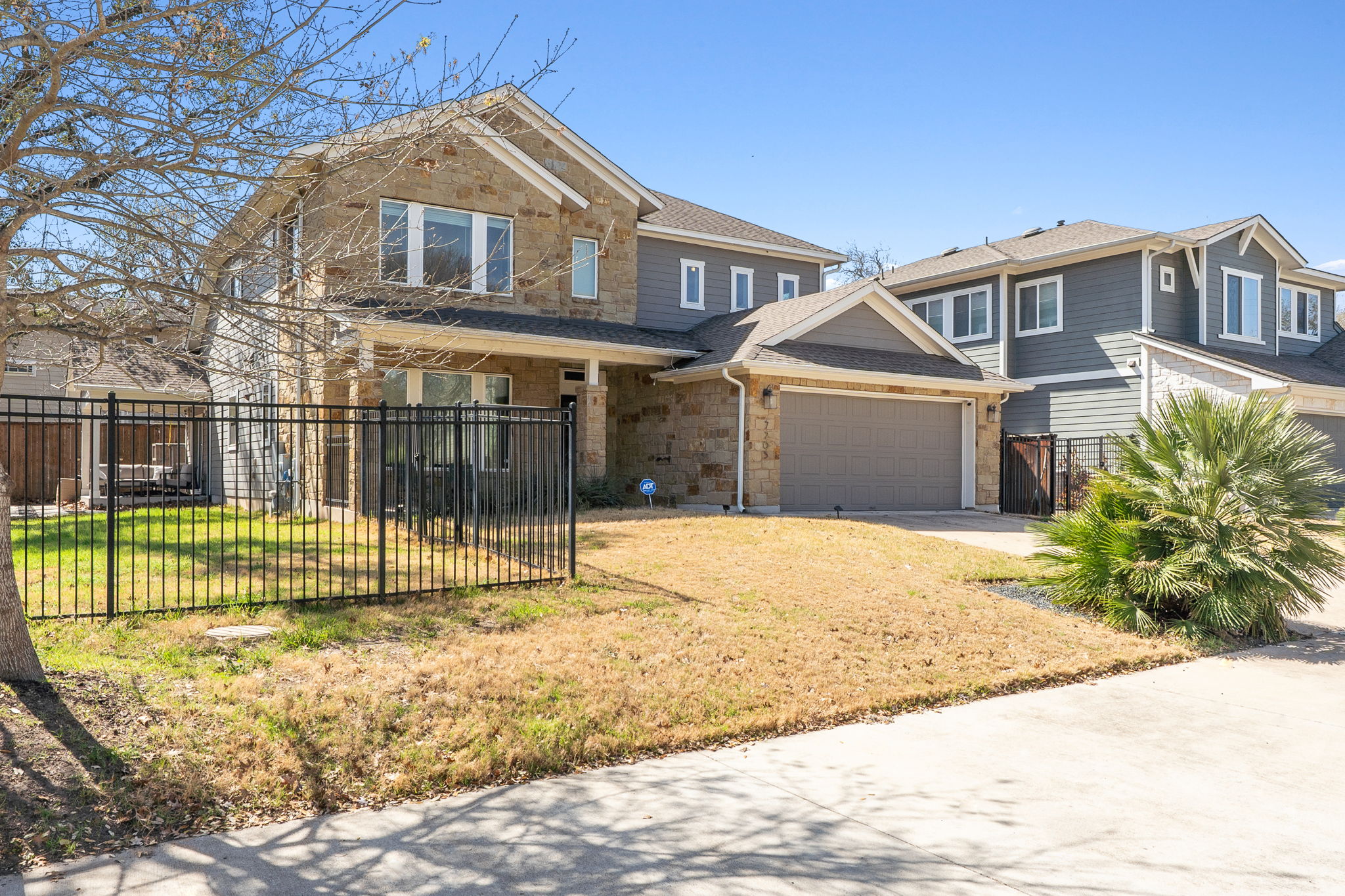 7205 Albert Road Austin, TX 78745 - Photo 36 of 37 a house view with a outdoor space