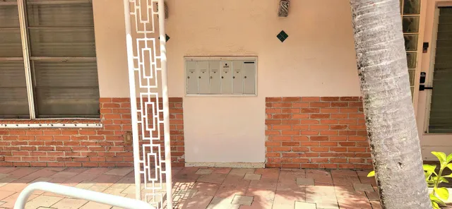 a view of a entryway door